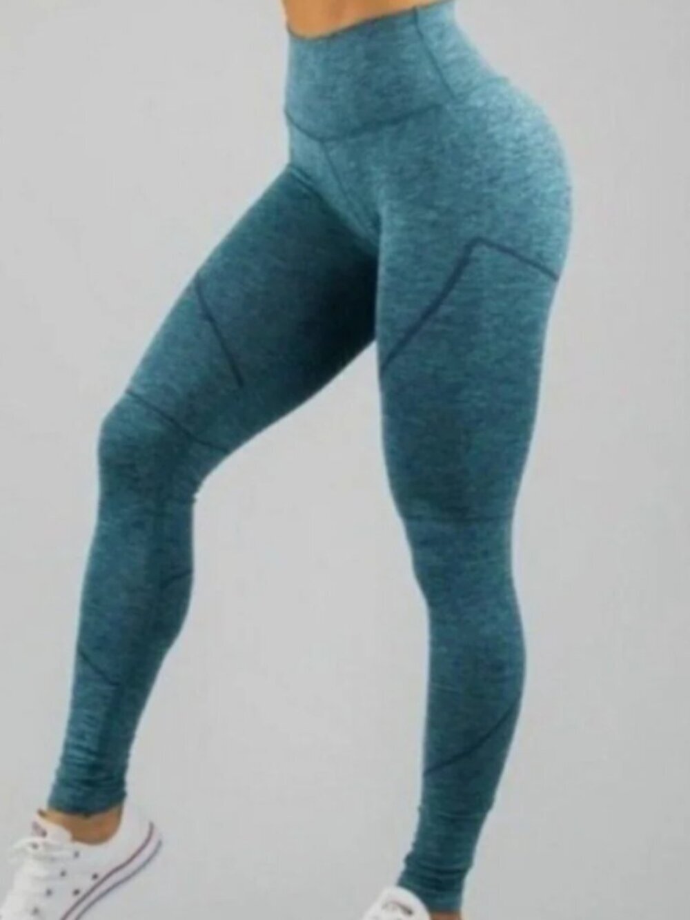 Alphalete OG Revival Leggings Teal Green Women's Size M Activewear Athleisure